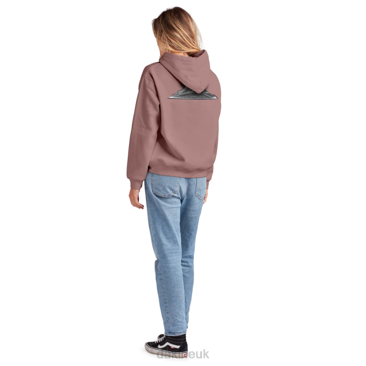 Pollard Hoodie Dakine Women Dusty Chalk N882P314 Clothing