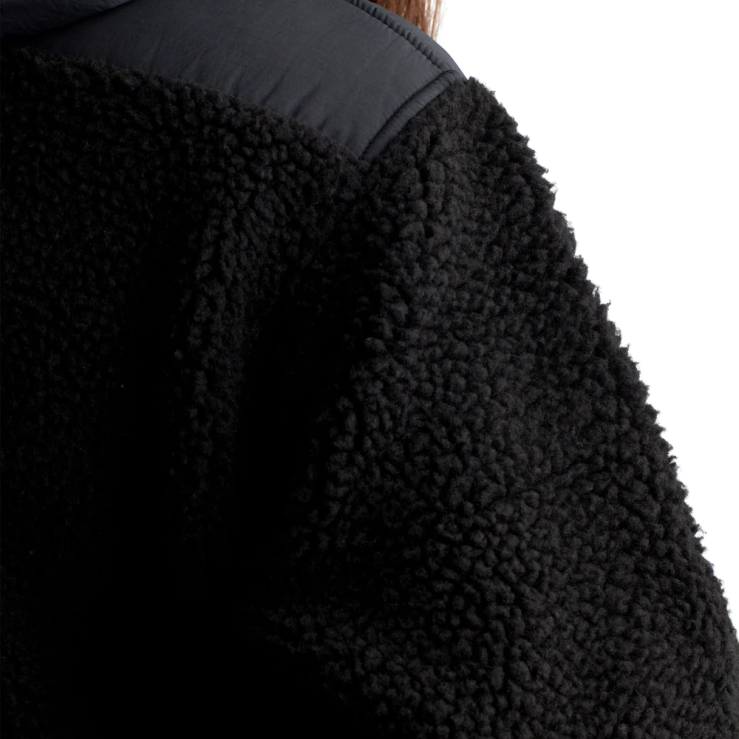 Ridemore Sherpa Fleece Pullover Dakine Women Black N882P366 Clothing