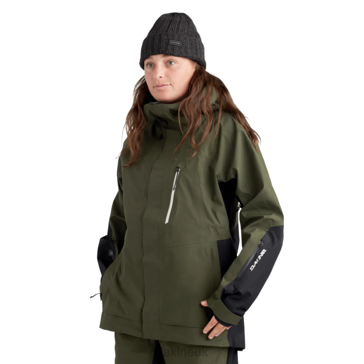 Stoker Gore-Tex 3L Jacket Dakine Women Peat Green N882P275 Clothing