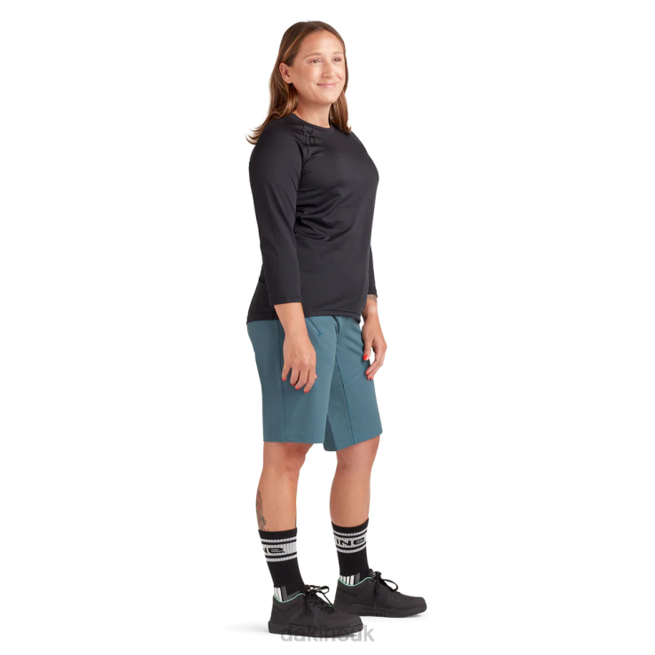 Syncline 3/4 Jersey Dakine Women Black N882P311 Clothing