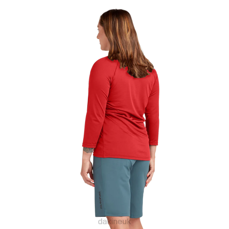 Syncline 3/4 Jersey Dakine Women Rippin Red N882P309 Clothing