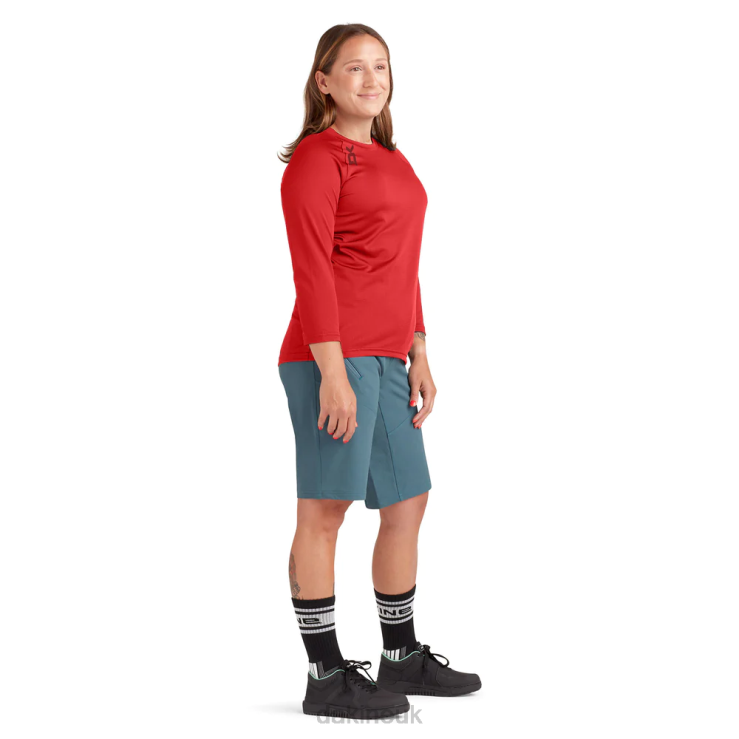 Syncline 3/4 Jersey Dakine Women Rippin Red N882P309 Clothing