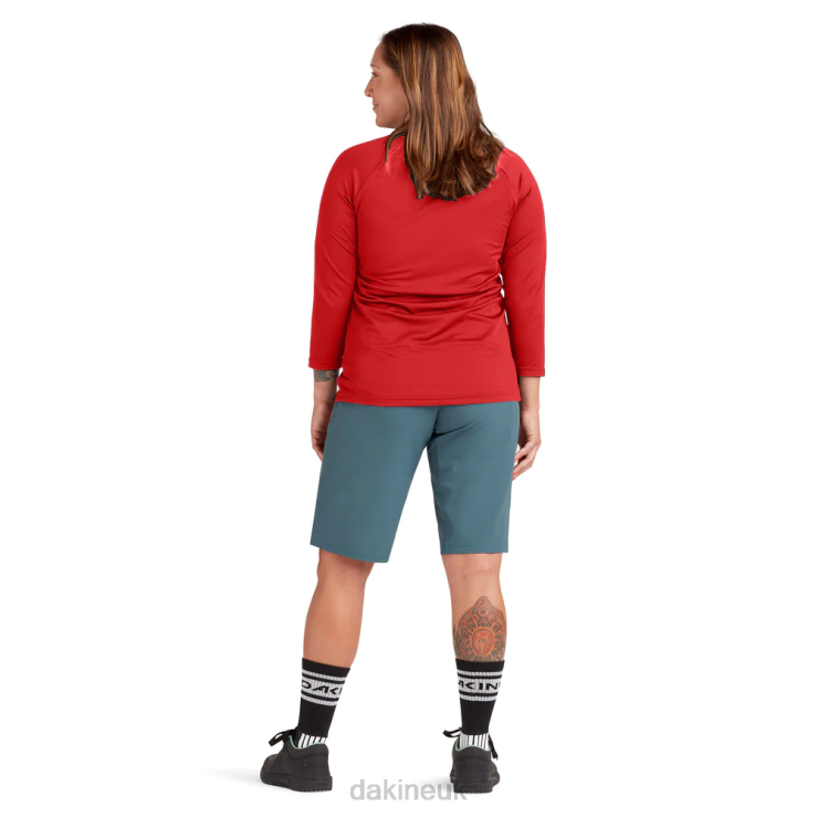 Syncline 3/4 Jersey Dakine Women Rippin Red N882P309 Clothing