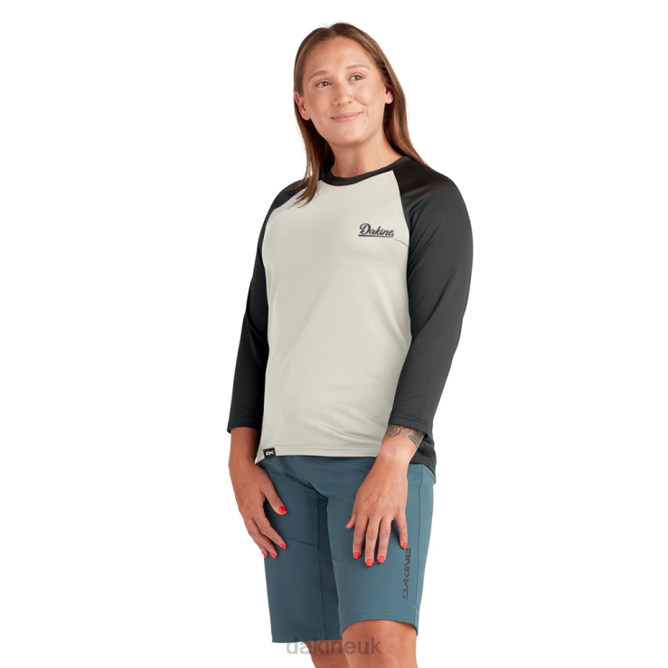 Syncline 3/4 Jersey Dakine Women Surf White N882P312 Clothing
