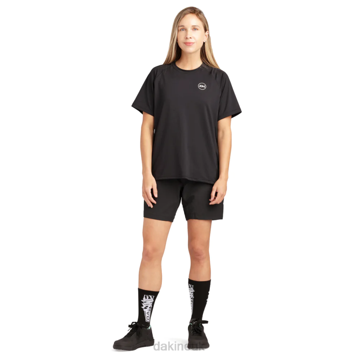 Vectra Short Sleeve Bike Jersey Dakine Women Black N882P317 Clothing
