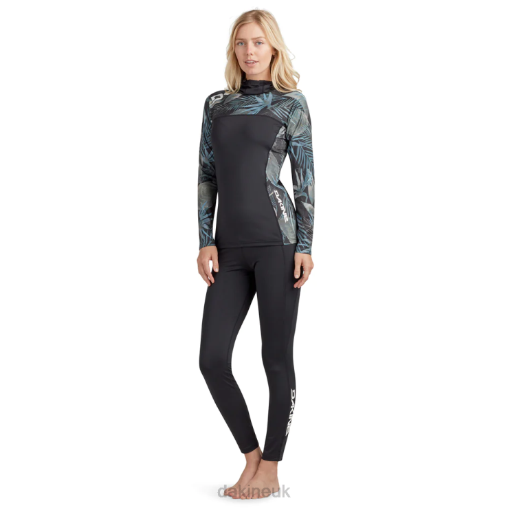 HD Snug Fit Rashguard Hoodie Dakine Women Nahele Print N882P774 Clothing