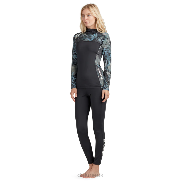 HD Surf Rashguard Leggings Dakine Women Black N882P779 Clothing
