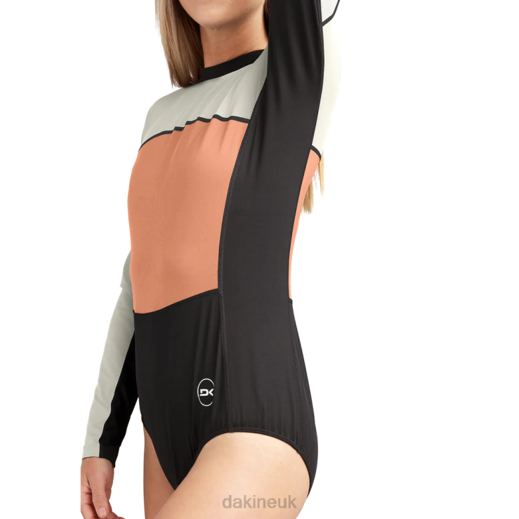 HD Surfsuit Long Sleeve Rashguard Dakine Women Coral Reef N882P780 Clothing