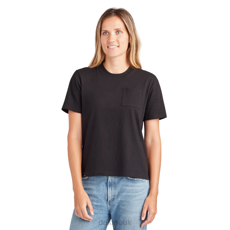 Cruiser Heavyweight Pocket Short Sleeve T-Shirt Dakine Women Black N882P356 Clothing