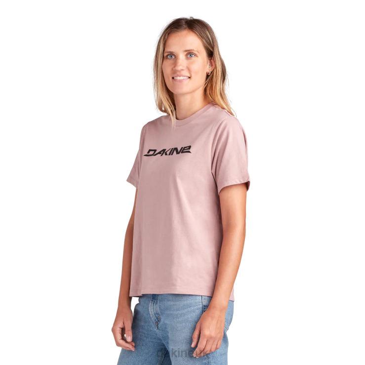 Da Rail Short Sleeve T-Shirt Dakine Women Dusty Chalk N882P307 Clothing