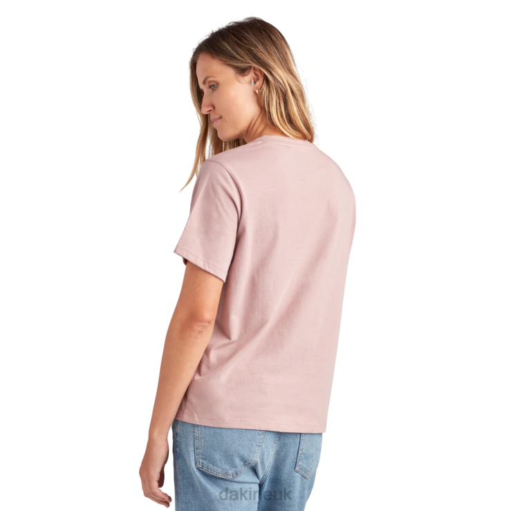 Da Rail Short Sleeve T-Shirt Dakine Women Dusty Chalk N882P307 Clothing