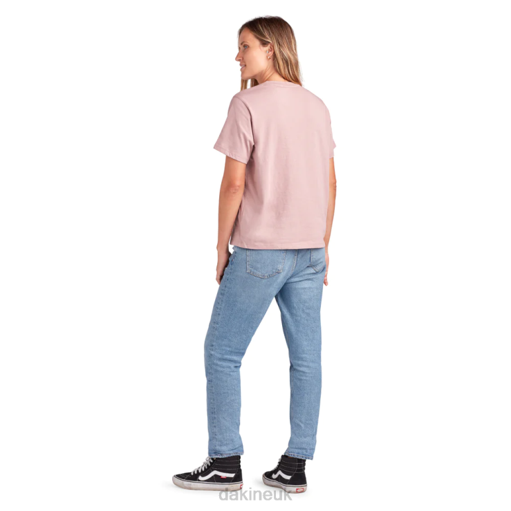Da Rail Short Sleeve T-Shirt Dakine Women Dusty Chalk N882P307 Clothing
