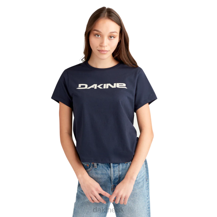 Da Rail Short Sleeve T-Shirt Dakine Women Ink N882P300 Clothing