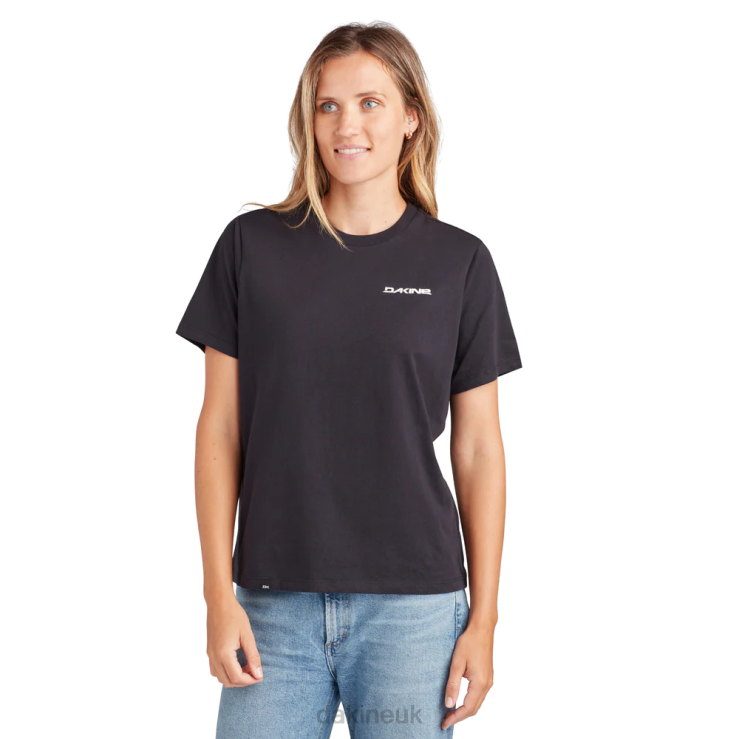 Pollard Volcano Short Sleeve T-Shirt Dakine Women Black N882P340 Clothing